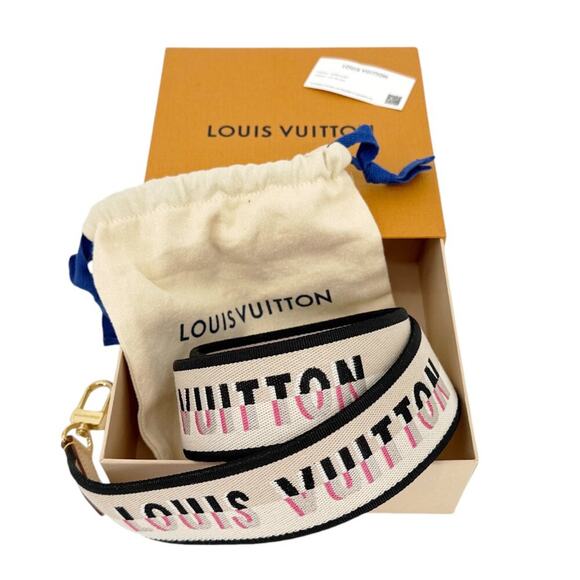 LOUIS VUITTON Jacquard Bandouliere Shoulder Strap - Picture 3 of 9